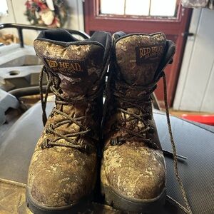 RedHead Woodland Camo Boots